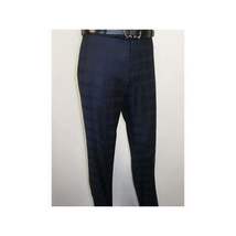 Men Suit BERLUSCONI Turkey 100% Italian Wool Super 180's 3pc Vested #Ber24 Navy image 11
