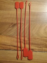 Vintage 1967 Slap Trap Game Replacement Set Of 4 Tails Red Pieces Parts ... - £13.37 GBP