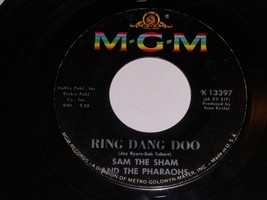 Sam The Sham Pharaohs Ring Dang Doo Don&#39;t Try It 45 Rpm Record MGM 13397... - $9.99