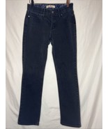 Levi&#39;s 525 Perfect Waist Straight Leg Jeans Women&#39;s Size 6M Elastic Blac... - $549.67 MXN