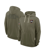 Mens Olive Broncos 2025 Salute to Service Sideline Pullover Hoodie - Denver - €60,42 EUR