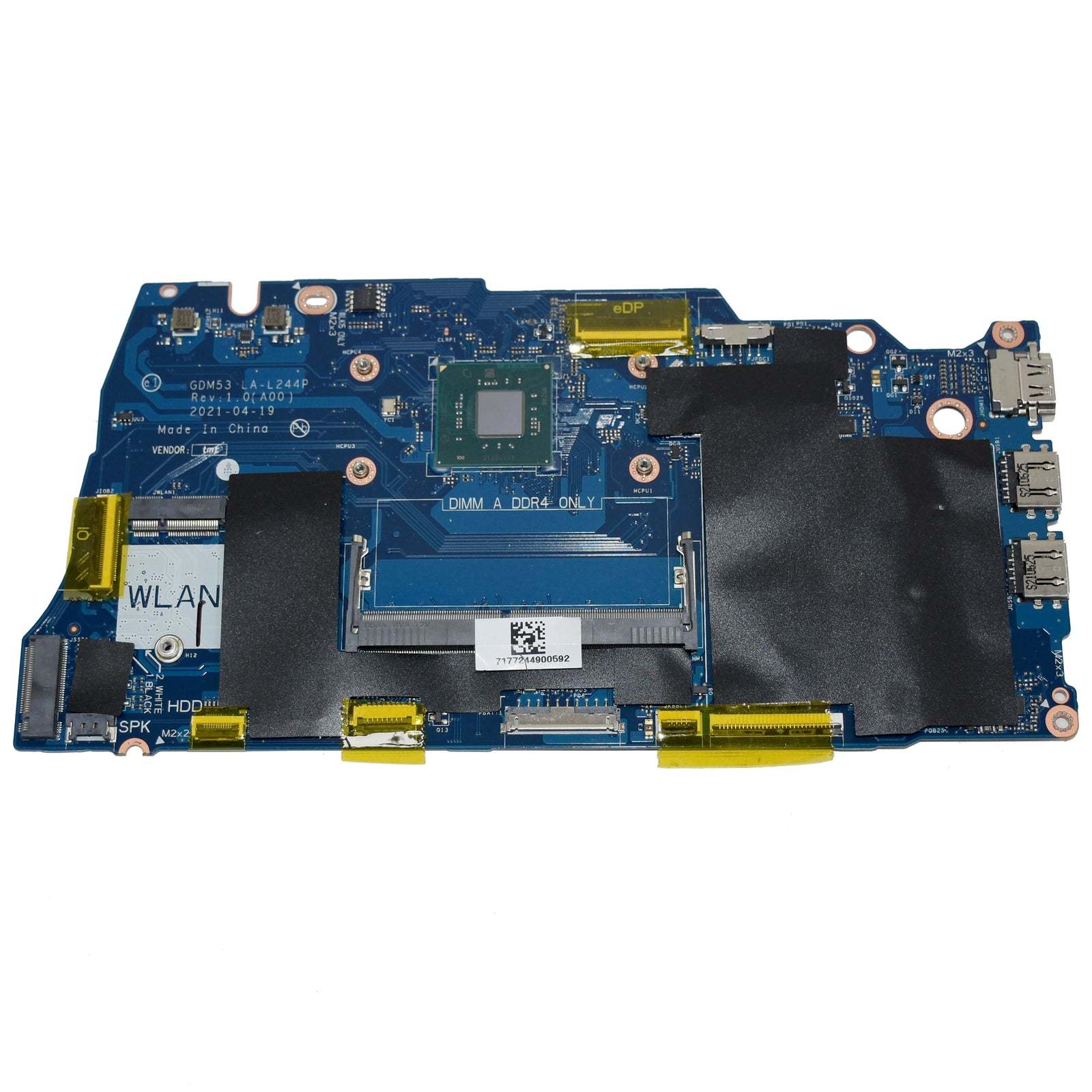 Dell Inspiron 15 3510 Intel Celeron Dual-Core DDR4 Motherboard LA-L244P NCXC4 Item image 3