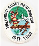 Vintage Wallwood Scout Reservation 10th Year BSA Boy Scouts America Camp... - €8,07 EUR