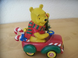 Disney Winnie the Pooh Christmas Musical Car Fgurine - £19.52 GBP