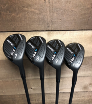 USED RH Senior Mens Rife RX7 Hybrid Irons Set #7-PW Senior Flex Graphite 5842-4V - £200.96 GBP