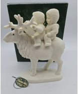 Dept 56 Snowbabies Caribou A Journey For Two #68881 RETIRED 2001 Excelle... - $552.67 MXN
