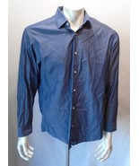 Ben Sherman Blue Long Sleeve Cotton Button Down Men&#39;s Dress Shirt Size 1... - €6,87 EUR