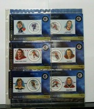 Canada Post - Thematic Collection #93 - NHL All-Stars Stamp Cards - Firs... - £15.51 GBP