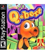 Qbert (Sony PlayStation One 1) Video Game Disc &amp; Case Complete VG - £9.96 GBP