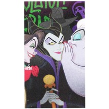 Disney Villains Beach Towel 27 x 54 inches - Ursula, Maleficent, Cruella... - $16.82