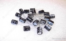 50x Electrolytic Capacitors 100uF 25V 6x7mm 105C RoHS Black Low Profile ... - £7.60 GBP