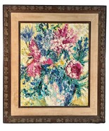 Generic Irving Lehman (1899-1983 American) Abstarct Still Life Oil on Ca... - $2,663.68 CAD