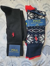 Polo Ralph Lauren  Comfort Fit 1 Dress / 1 Casual Socks  Mens 6-12.5 2pairs - $14.80