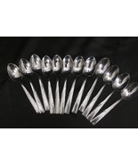 International Stainless Oval Soup Spoons Hammered Flatware 7-1/2&quot;  Lot o... - $31.93 CAD