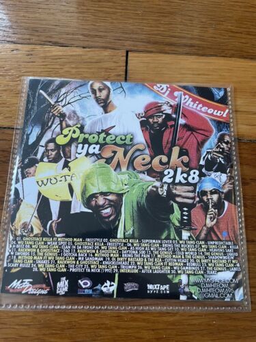Primary image for Protect Ya Neck 2K8 Wu Tang Clan Mix Tape Cd DJ White Owl Hip Hop NYC