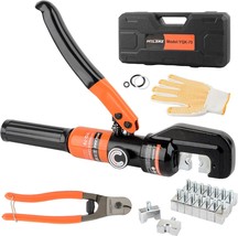 Hydraulic Crimping Tool And Battery Cable Crimper Tool, Wire Rope, Yqk/70 - $59.93