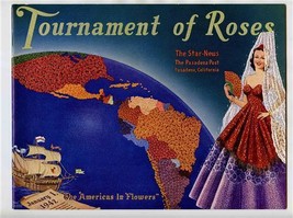  Tournament of Roses Souvenir Program 1942 &amp; Envelope Duke Oregon State - £45.15 GBP