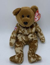 Ty Beanie Babies Hero UK United Kingdom  Bear 2003 - £3.51 GBP