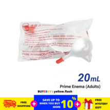 Prime Enema Pump 20ml X 50Pieces, Pump For Instant Constipation Relief F... - £37.76 GBP