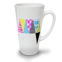 Triangle Geometric NEW White Tea Coffee Latte Mug 12 17 oz | Wellcoda - £18.34 GBP+