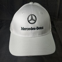 Mercedes Benz baseball Hat Cap Adult White Adjustable ( Mercedes Of New ... - £11.71 GBP