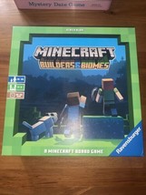Minecraft: Builders & Biomes Strategy Board Game by Ravensburger Opened not Used - $18.80