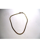 NOS Vintage Gold Tone Necklace Unisex 18” Woven Chain Classic Made in Korea - $179.15 MXN
