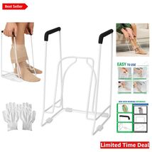 Adaptive Compression Sock Aid Device for Seniors – Medium Calves, Easy D... - $65.29
