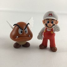 Nintendo Super Mario Bros PVC Figures Topper Lot Mario Paragoomba Toys Jakks - £11.86 GBP