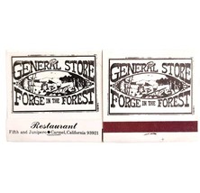 Forge In The Forest Restaurant Vintage Matchbook Carmel Unstruck Lot Of ... - $366.58 MXN