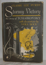 Claire Lee Purdy Stormy Victory Tchaikovsky Story Music First Ed Signed Hc Dj Ya - £46.69 GBP