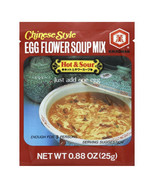 Kikkoman Chinese Style Egg Flower Soup Mix Hot Sour 0.88 Oz (Pack Of 12) - £110.90 GBP