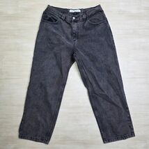 Polar Skate Co Big Boy Jeans Washed Black Baggy Skate Pants Men 32 x 28 ... - $79.19