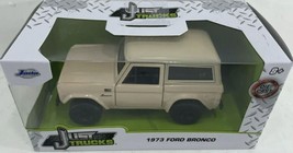 Jada - 4076 - 1973 Ford Bronco - Scale 1:32 - Beige - £15.92 GBP