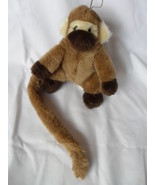 Rhode Island Novelty Plush Monkey with long tail 6&quot; tall E - £7.84 GBP