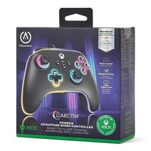 PowerA Advantage Wired Controller for Xbox Series X and S with Lumectra – Black - £23.84 GBP