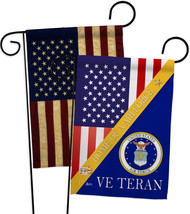Home of Air Force - Impressions Decorative USA Vintage Applique Garden Flags Pac - £24.61 GBP