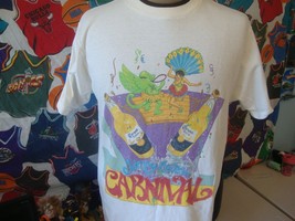 Vintage JIMMY BUFFETT 1998 Tour Carnival Parrot Head Concert T Shirt Adult L - £31.00 GBP
