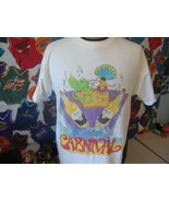 Vintage JIMMY BUFFETT 1998 Tour Carnival Parrot Head Concert T Shirt Adu... - £31.55 GBP