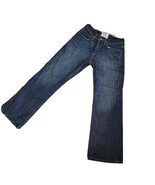 Levi Strauss &amp; Co Signature Junior&#39;s Sz 16 Medium Bootcut Jeans Dark - £14.65 GBP