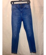 d.jeans Low-Rise Skinny-Leg Women&#39;s SZ 6 Blue Cotton Denim Jeans B1 - $20.15 CAD