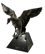 C.W. Schiller Bronze Statue Sculpture Duck / Goose in flight &quot;Memories o... - $2,560.97 CAD