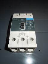 Siemens NGB3K060 60A 3P 600Y/347V Molded Case Circuit Breaker Used - $600.00
