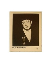 Boy George Press Kit With 1 Photo Culture Club - £21.23 GBP