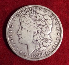 1890 O Morgan Silver Dollar Excellent Condition - £59.94 GBP