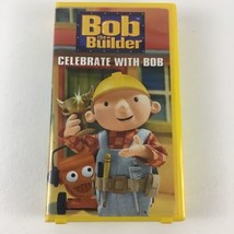 Bob the Builder VHS Tape Celebrate With Bob Mini Adventures Bonus Vintage 2002 - $13.81