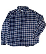 Columbia Mens Blue Plaid Flannel Long Sleeve Button Up, Size X-Large - £18.68 GBP