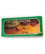 Vintage 3 In 1 Egg Slicer Wedges Rosettes In Original Box Made Hong Kong - $19.99