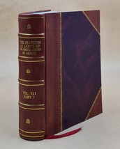 United States statutes at large v. 41, pt. 2, 66th congress (191 [Leather Bound] - £144.64 GBP