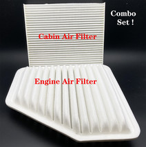 Combo Set Engine &amp; Cabin Air Filter For Camry Avalon Rav4 Xb Tc Es350 Vibe - £17.29 GBP